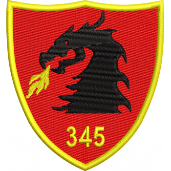 EMBLEMA Batalionul 345 Artilerie Tomis